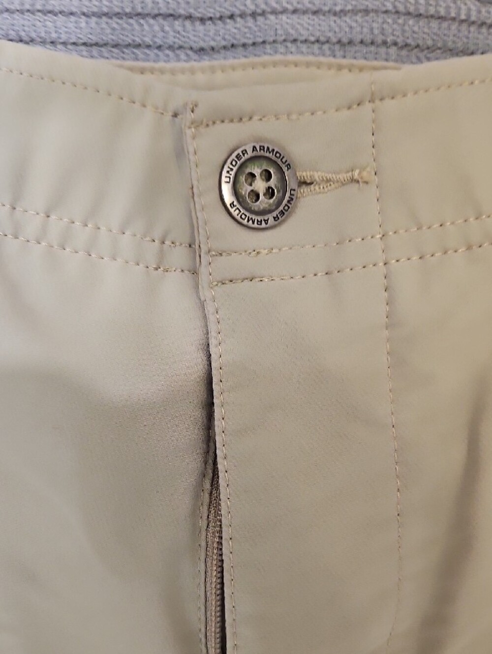 Under Armour Men's Khaki Golf Pants - Picture 3 of 7